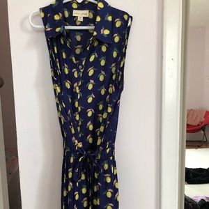 Lemon romper; size small; in good condition